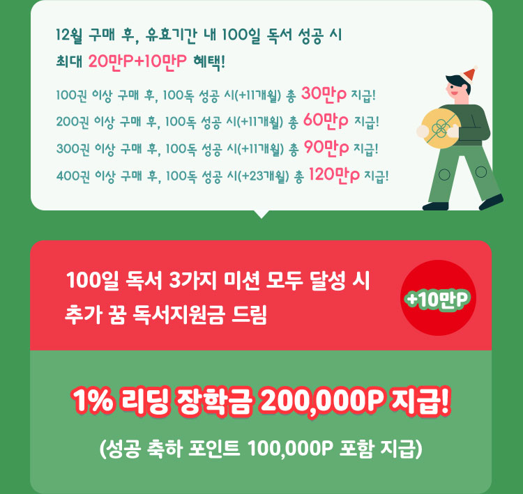 100일 독서 포인트