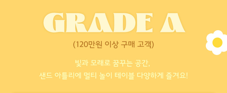 GRADE A(120만원 이상 구매 고객)