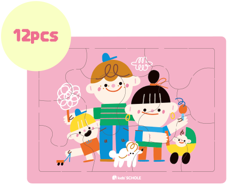 12pcs 퍼즐